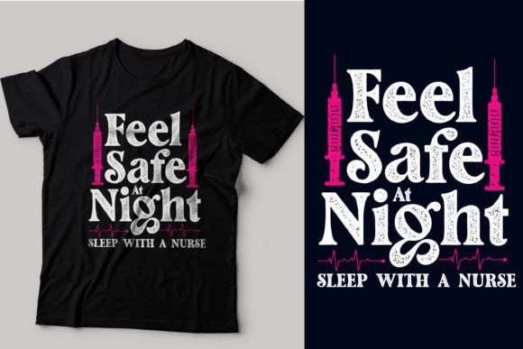 Feel Safe at Night Sleep with Nurse Graphics Freebies