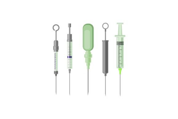 Medical Syringe Graphics and Illustrations Review