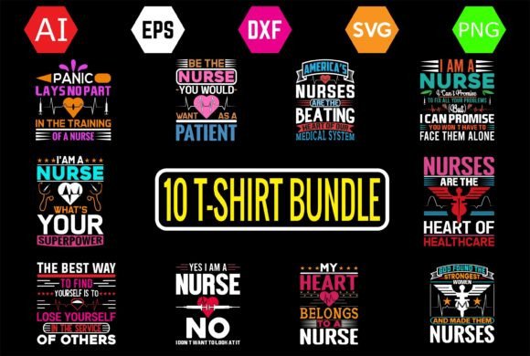 Nurse Graphics & Print Templates Review