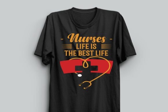 Nurse Lover Shirt Design 13: Graphics & Print Templates