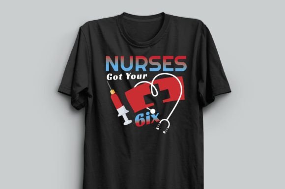 Nurse Lover Shirt Design 56: Graphics & Print Templates