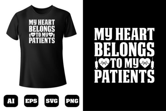 Nurse T-shirt Design 109: Graphics for T-Shirt Designs