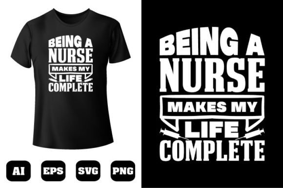 Nurse T-shirt Design 114: Graphics for T-Shirt Designs