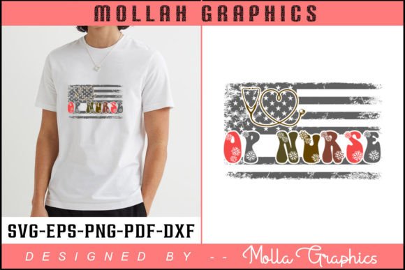 Review: Op Nurse with USA Flag for Groovy Design