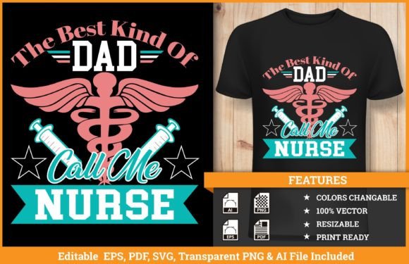 The Best Kind of Dad: Graphics for T-Shirt Designs